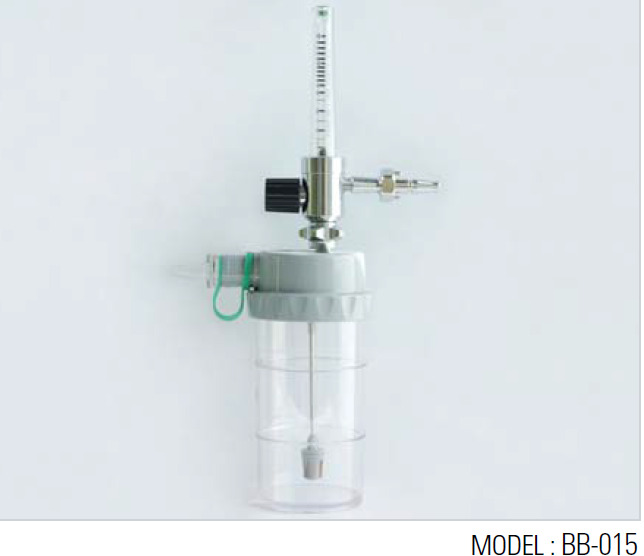 DUMED Oxygen Flowmeter with Bubble Jet