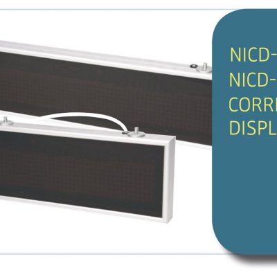 CORRIDOR PERIPHERALS NICD-AA / NICD-BA CORRIDOR DISPLAY